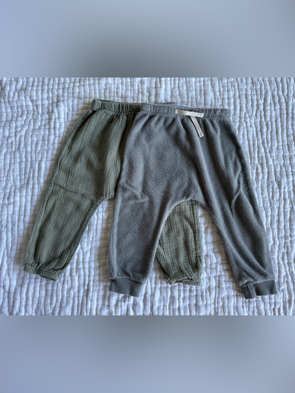 Quincy Mae | Bundle of Two Pants, Size 12-18 Mo ✨